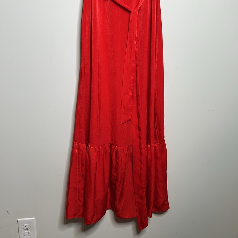Flying Tomato Red Wrap Dress - Picture 8 of 8
